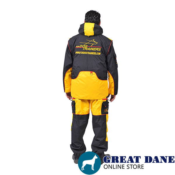 Pro Training Suit of Water Resistant Material